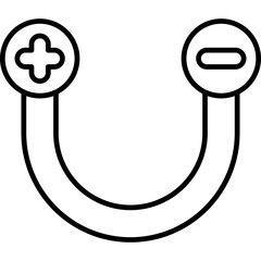 Magnet Icon Vector Element