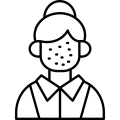 Acne Icon Vector Element