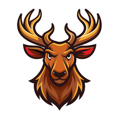 deer head vector illustration