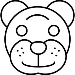 Dog Icon Vector Element