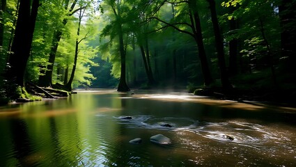 waterfall in the forest