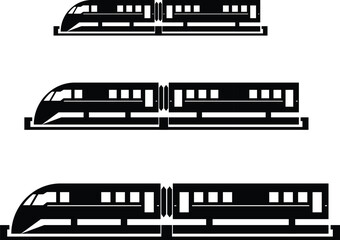 vector illustration of train