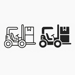 tractor isolated on white background