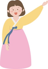 한복 입은 어린이