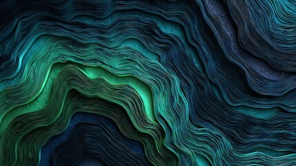 Obraz premium Abstract Dark Teal And Blue Patterned Background Design