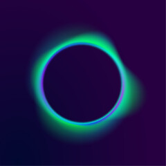 Planet sun moon star eclipse glow stylish cosmos galaxy night universe astronomy science abstract background illustration neon colours soft gradient solar sphere circle ball design