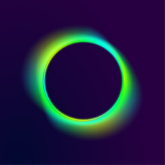 Space glow stylish subtle cosmos illustration with abstract background science astronomy night galaxy earth planet sun star eclipse solar moon sphere circle ball neon design