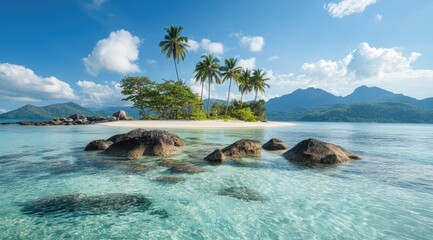Pristine island paradise