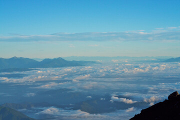 山の景色