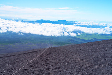 山の景色