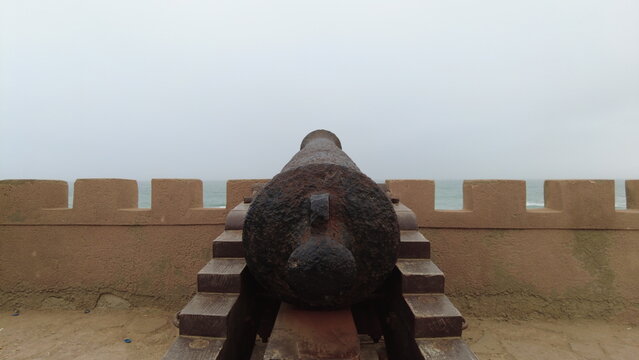 The Cannon of Mirbat Fort - Sultanate of Oman