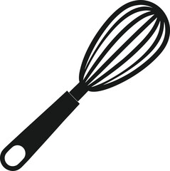 Fototapeta premium kitchen whisk isolated on white