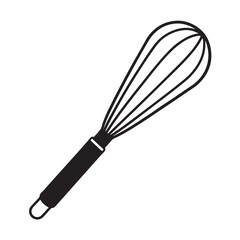 whisk isolated on white background