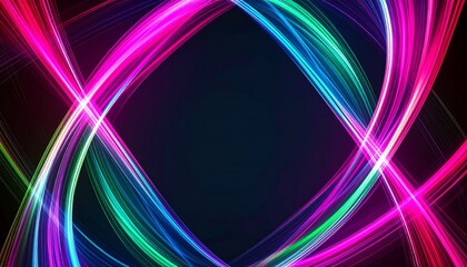 Colorful light streaks on a black background frame expression scene design movement gesture style creative motion backgrounds composition depth cartoonish illustration elements emotion
