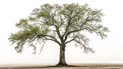 elm tree in the field