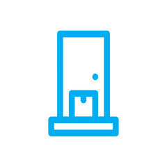 Package at the front door