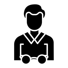 Optician Male Icon