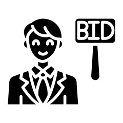 Auction Guest Male Icon