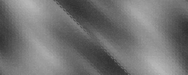 Abstract black and white background with diagonal gradient stripes, creating a smooth metallic and modern texture.