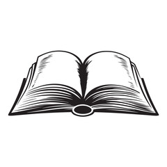 Collection of book icons and illustrations in modern flat vector style. Includes open books, closed books, stacks of books, e-books, and reading-related graphics