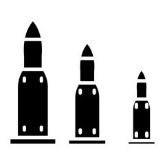 Fototapeta premium Ammunition Icon