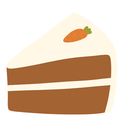 Carrot Cake Slice