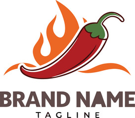 A fiery red hot chili pepper, a spicy symbol of nature's heat, is a fresh and healthy ingredient for food