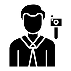 Male Vlogger Icon