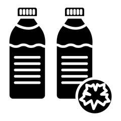 Obraz premium Bottles Icon