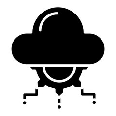 Cloud Computing Icon