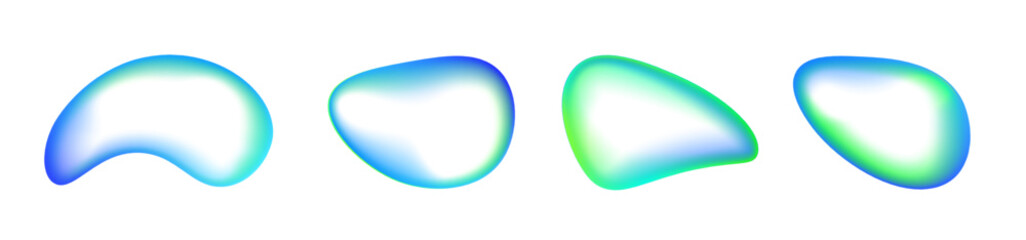 Blur bubble colours effect fluid figure form futuristic gradient graphic liquid neon paint purple rainbow round sphere