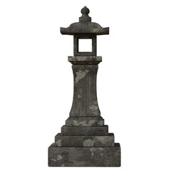 Fototapeta premium Traditional lantern stone