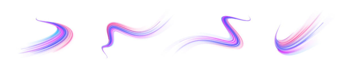 Speed line track road neon laser wave light background energy futuristic fast future technology ribbon datum colours network
