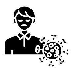 Infected Person Icon