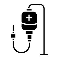 Chemotherapy Infusion Icon
