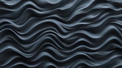 Obraz premium A monochrome representation of curves, showcasing an exquisite study of contrasting elements and forms, characterized by the gentle, lapping waves of light and shadow, achieved through the subtle