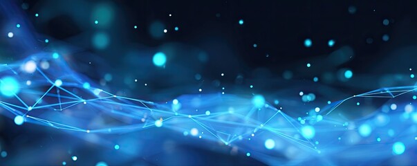 Exploring Abstract Digital Connections Visual Art and Dynamic Perspectives in a Virtual Environment