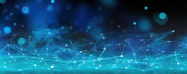 Exploring the Abstract Space Visualizing Data Connections in a Blue Network Digital Environment