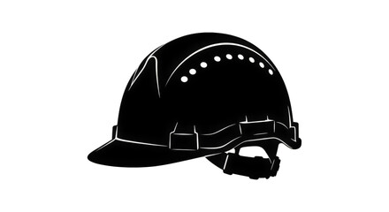 Fototapeta premium Protective Headwear for Construction Workers Safety and Innovation in Personal Protective Equipment