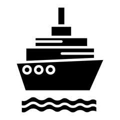 Cruise Ship Icon