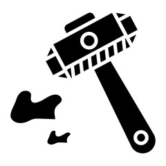 Stone Hammer Icon
