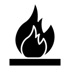 Gas Flame Icon