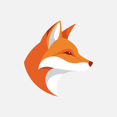 Obraz premium ICON HEAD FOX VEKTOR