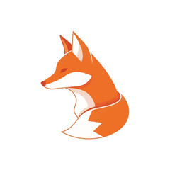 Obraz premium ICON HEAD FOX VEKTOR