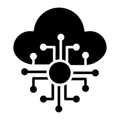 Cloud Based Architecture Icon
