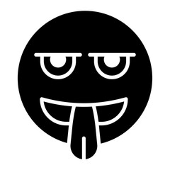 Face with Tongue Icon