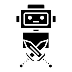 Robot Combat Icon