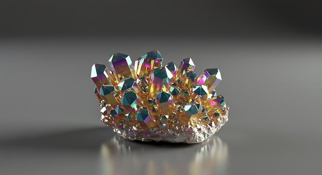 虹彩の結晶：光と影の交響曲