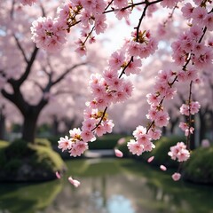 pink cherry blossom