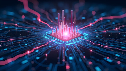 Obraz premium Transcendent Projections Exceeding Analytical Boundaries - 50